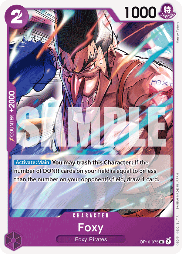 Foxy One Piece card