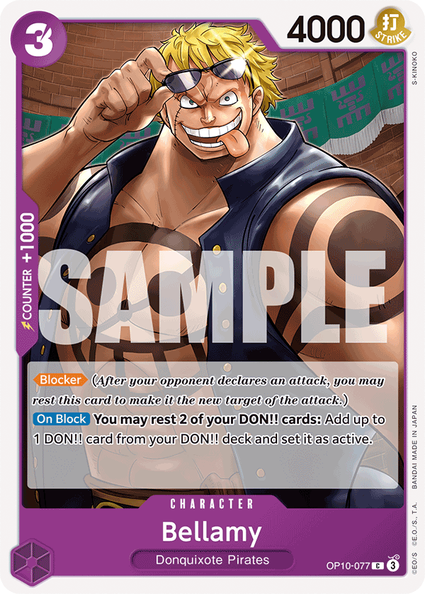 Bellamy One Piece card