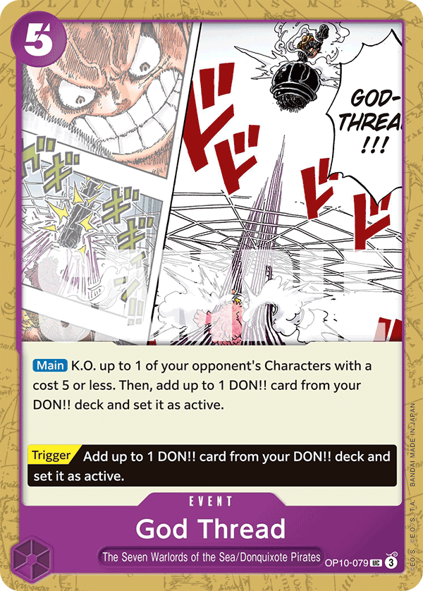 God Thread One Piece card