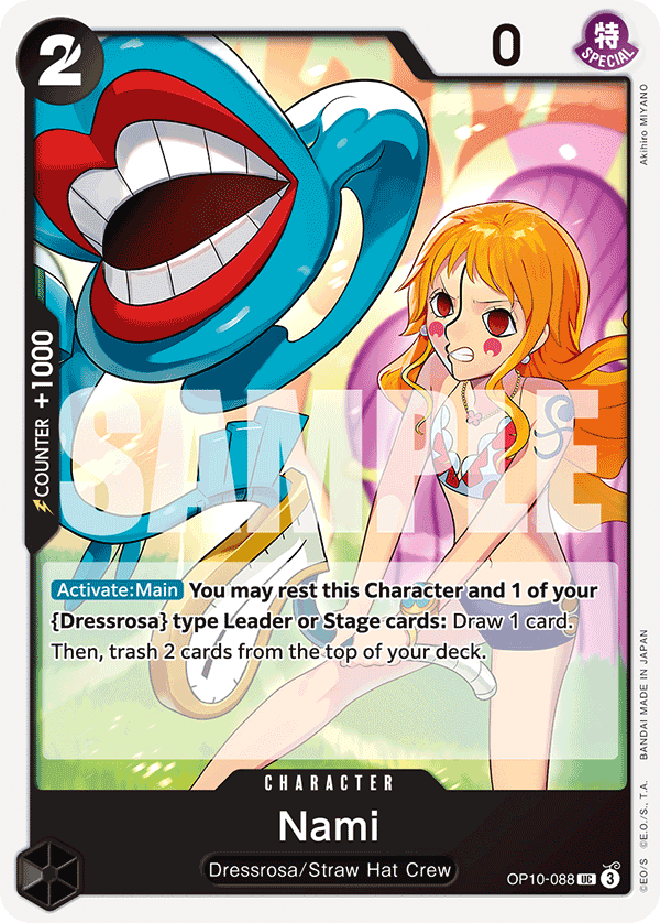 Nami One Piece card