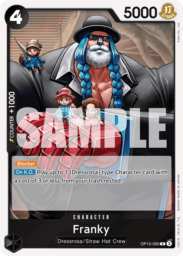 Franky One Piece card