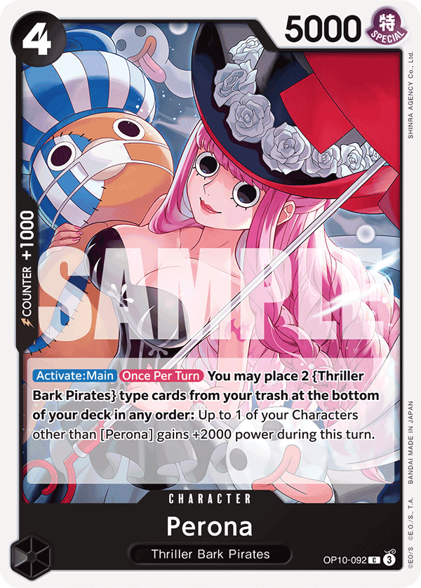 Perona One Piece card
