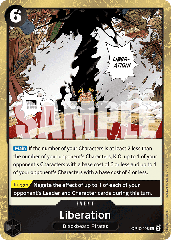 Liberation One Piece card