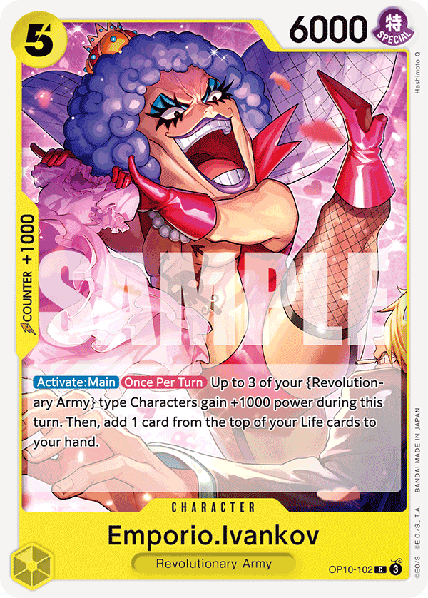 Emporio.Ivankov One Piece card