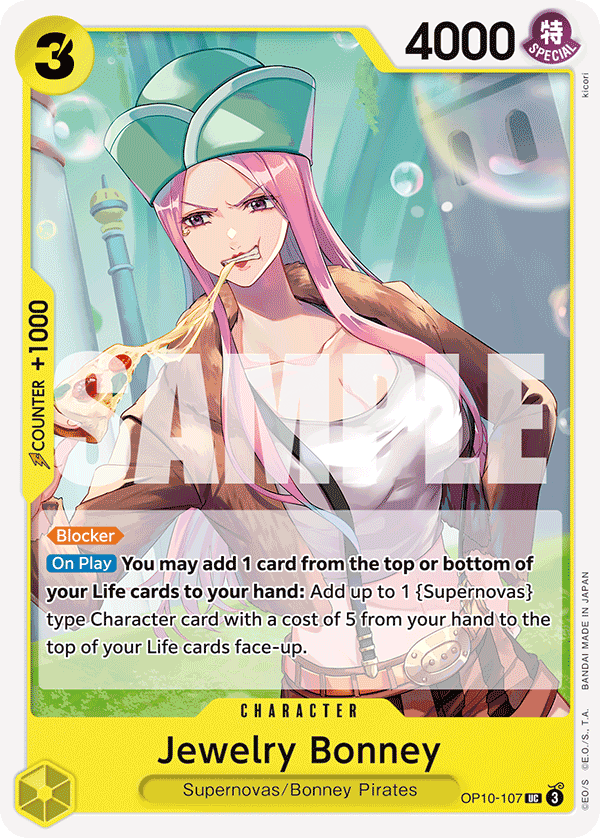 Jewelry Bonney One Piece card