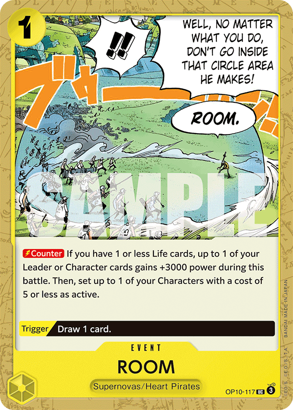 ROOM One Piece card
