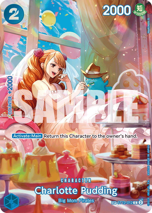 Charlotte Pudding One Piece card