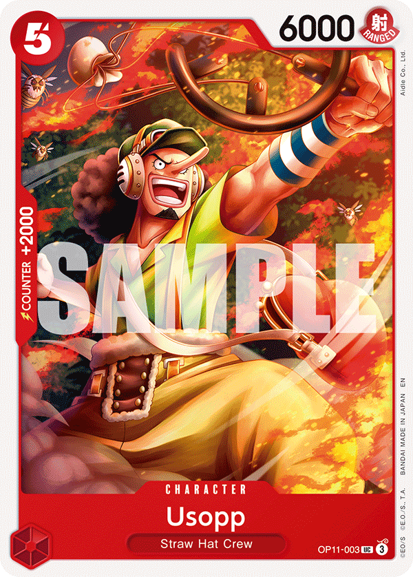 Usopp One Piece card