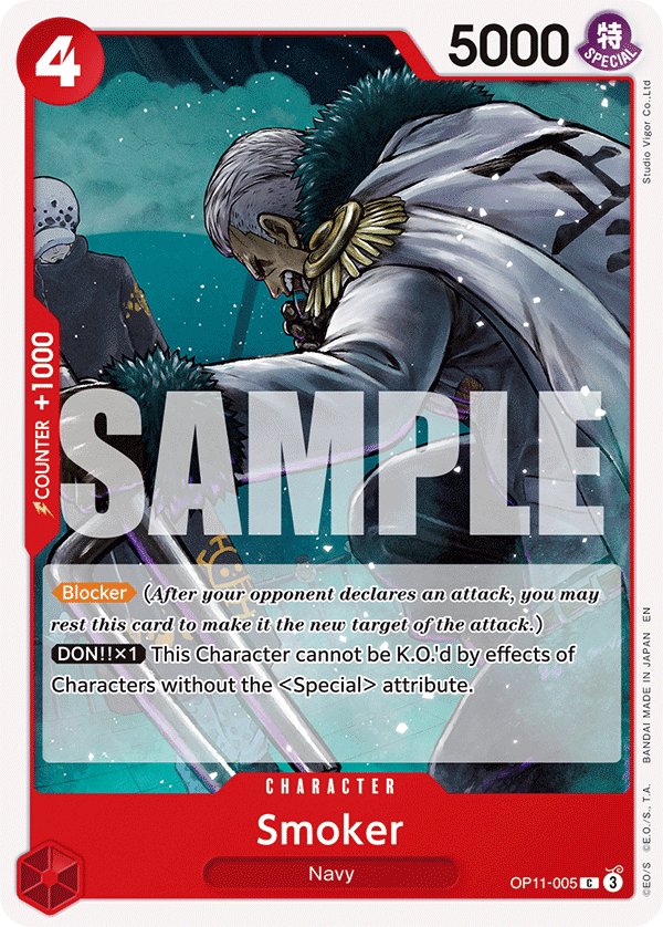 Smoker One Piece card