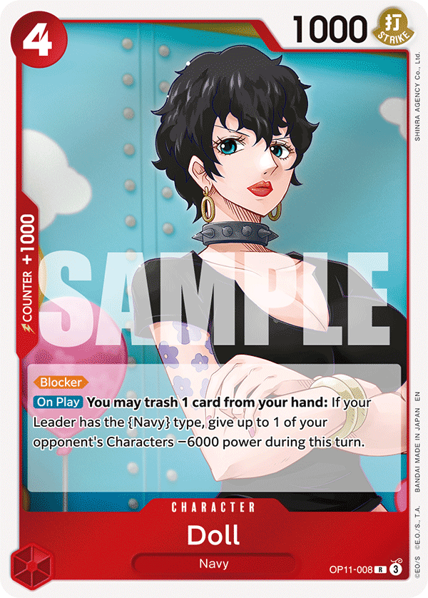 Doll One Piece card
