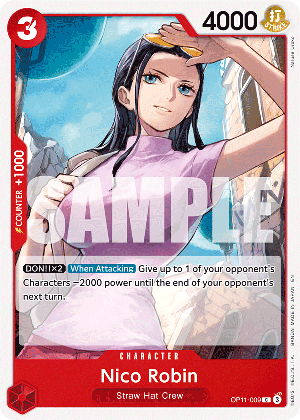 Nico Robin One Piece card