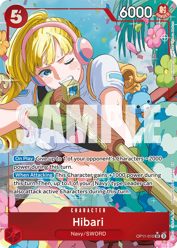 Hibari One Piece card
