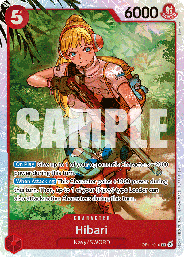 Hibari One Piece card