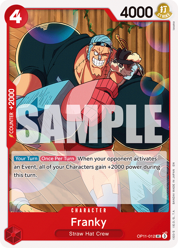 Franky One Piece card