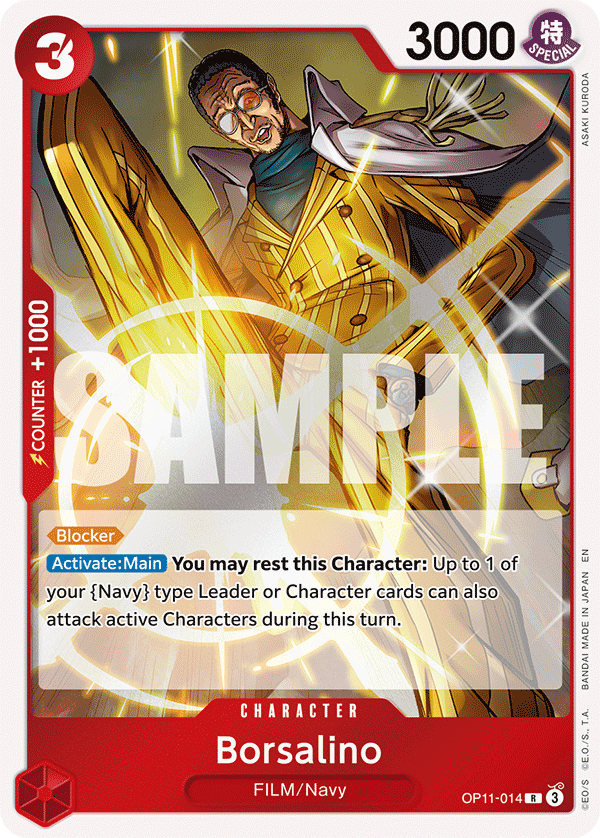 Borsalino One Piece card