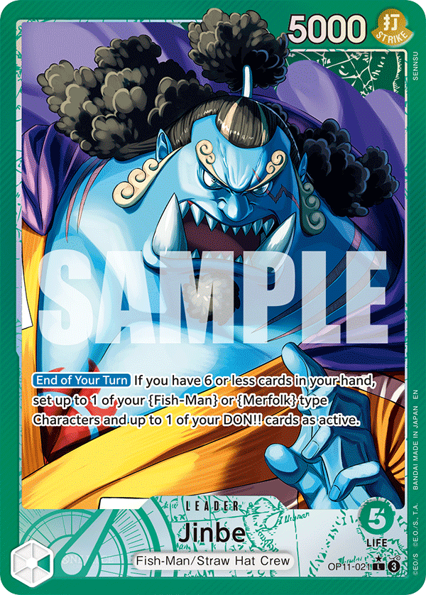 Jinbe One Piece card