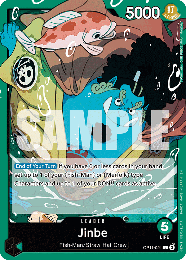 Jinbe One Piece card
