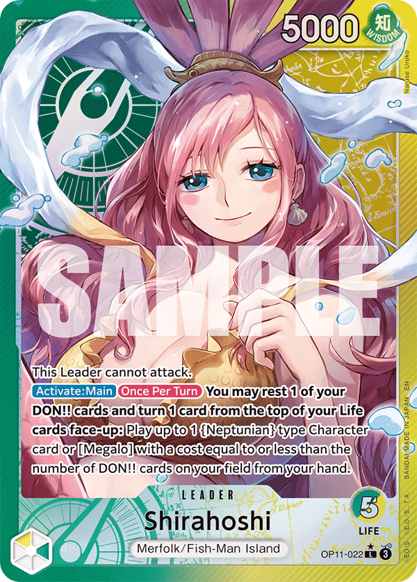 Shirahoshi One Piece card