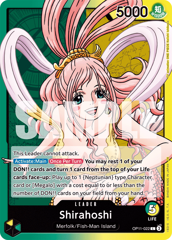 Shirahoshi One Piece card