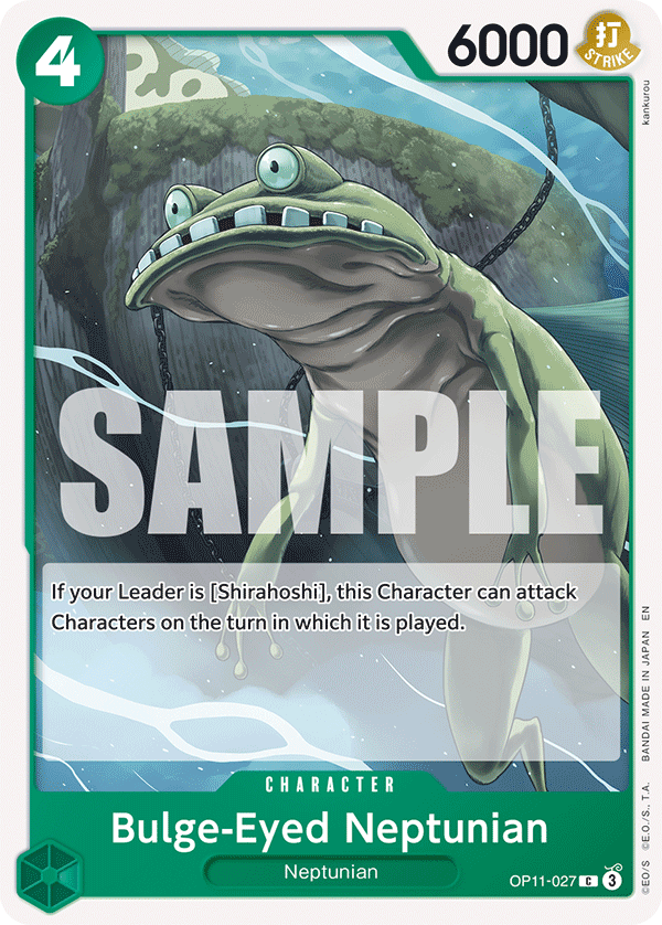 Bulge-Eyed Neptunian One Piece card