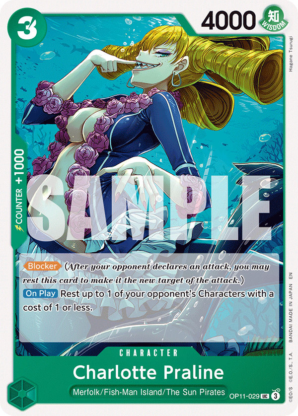 Charlotte Praline One Piece card