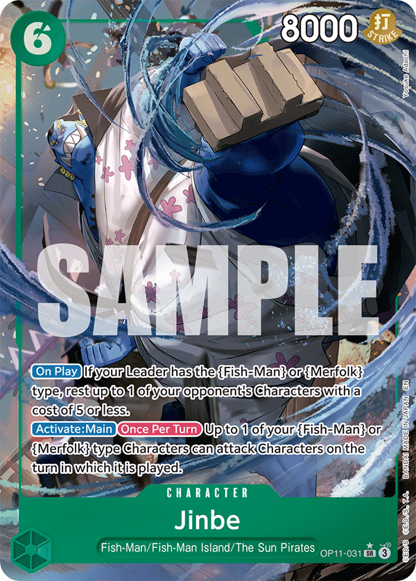 Jinbe One Piece card