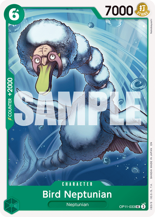 Bird Neptunian One Piece card