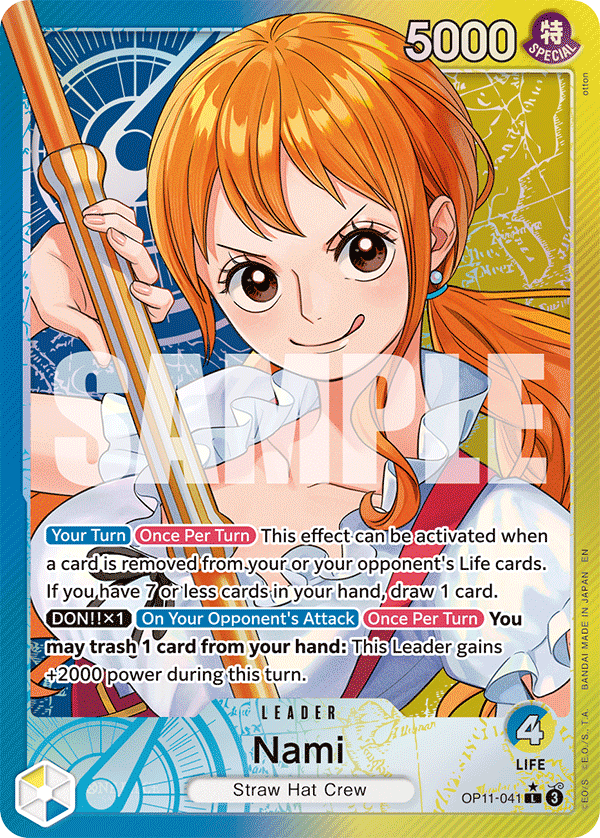 Nami One Piece card