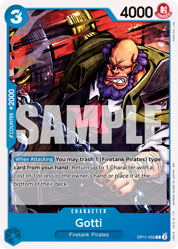 Gotti One Piece card