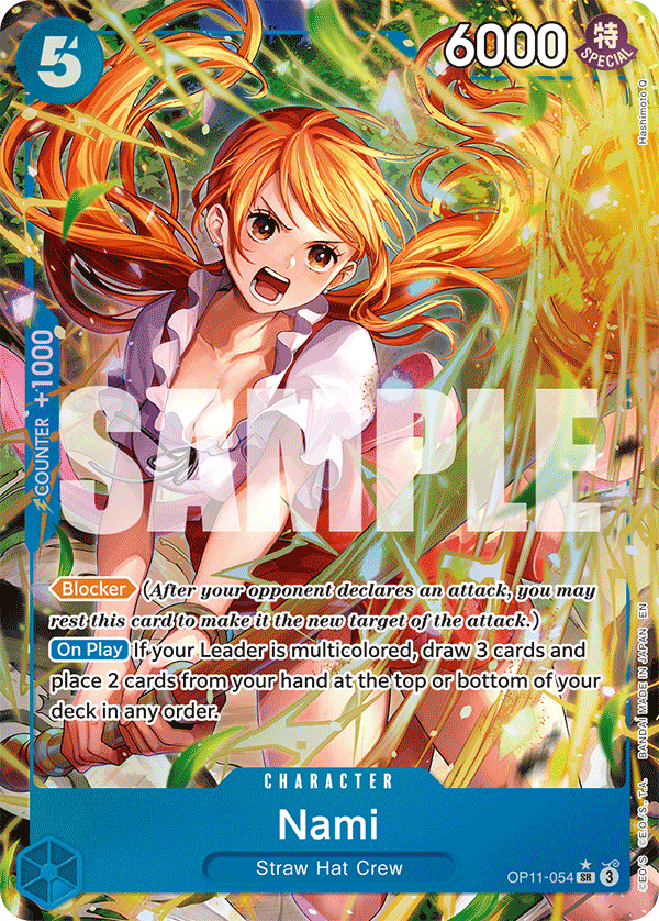 Nami One Piece card
