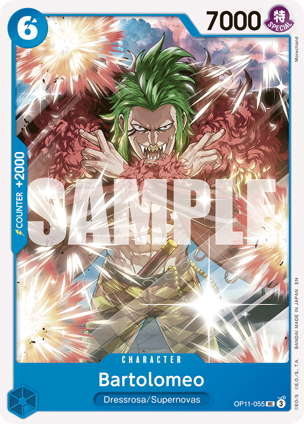 Bartolomeo One Piece card