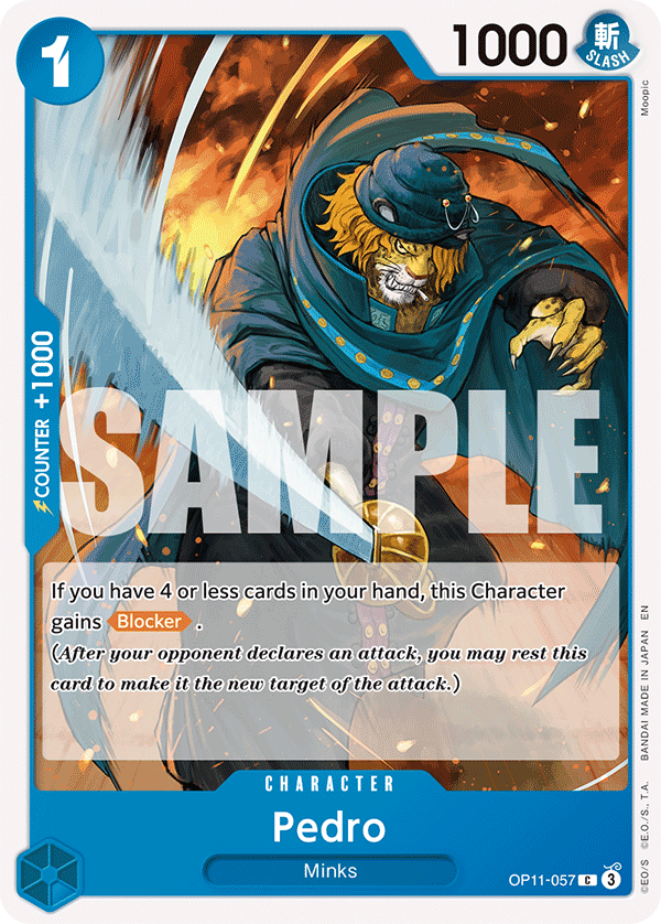 Pedro One Piece card