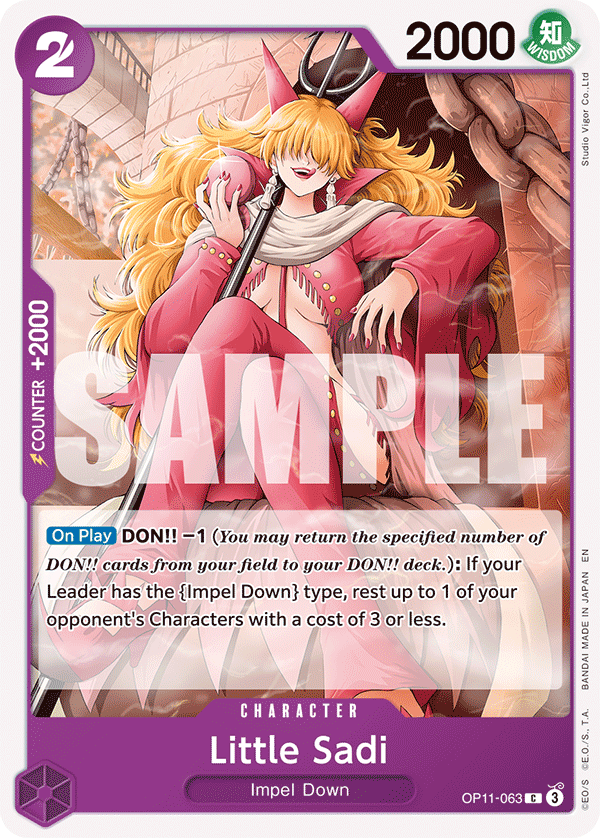 Little Sadi One Piece card