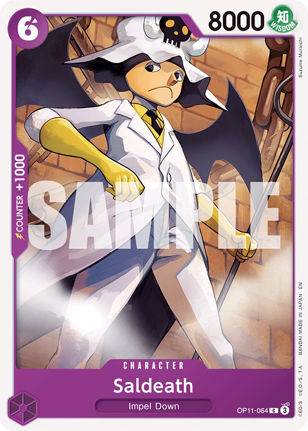 Saldeath One Piece card