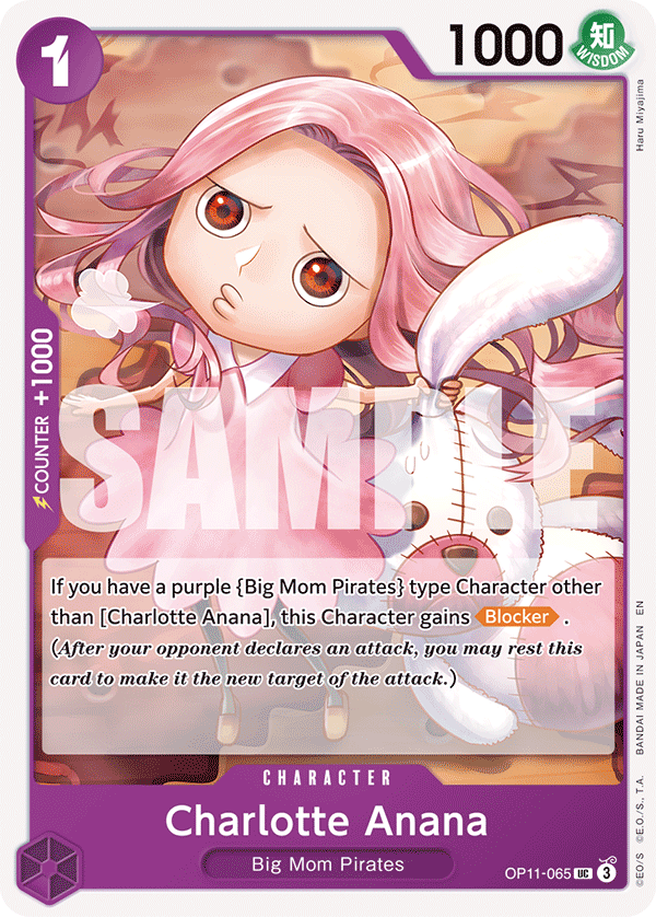 Charlotte Anana One Piece card
