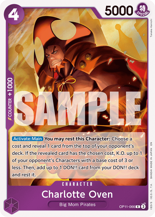 Charlotte Oven One Piece card