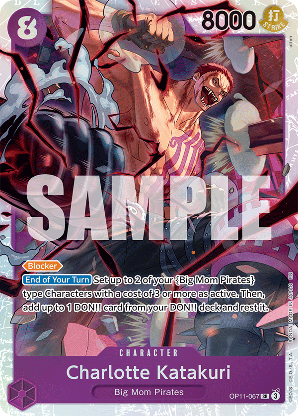 Charlotte Katakuri One Piece card