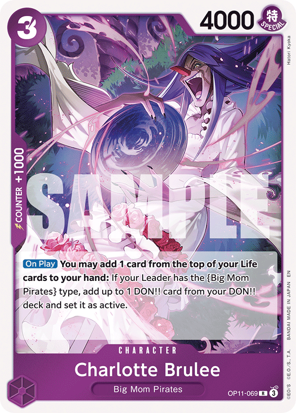 Charlotte Brulee One Piece card