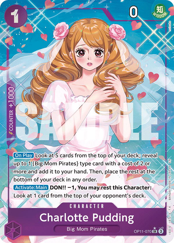 Charlotte Pudding One Piece card