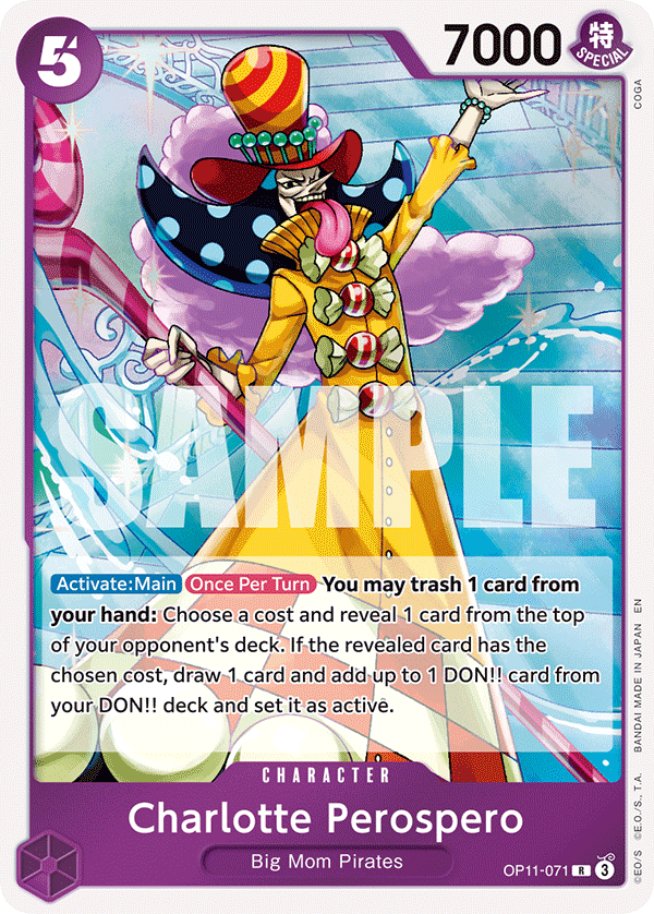 Charlotte Perospero One Piece card