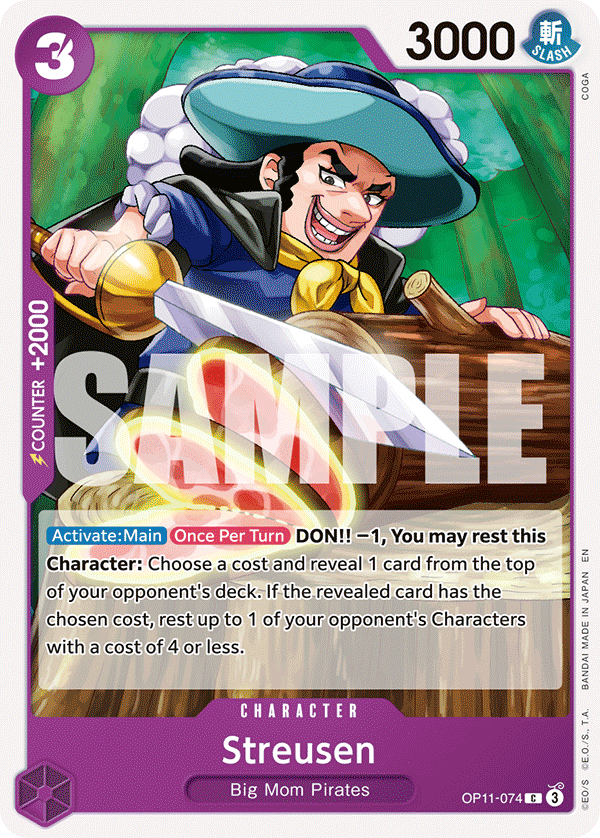 Streusen One Piece card