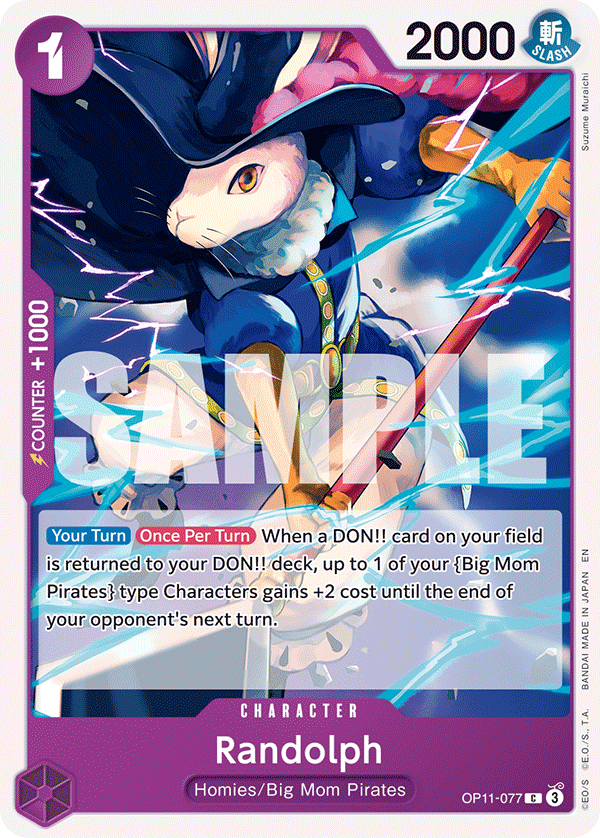 Randolph One Piece card