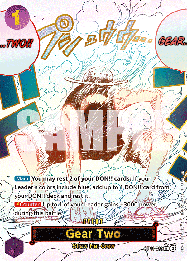 Gear Two One Piece card