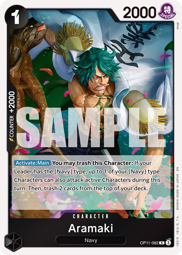 Aramaki One Piece card