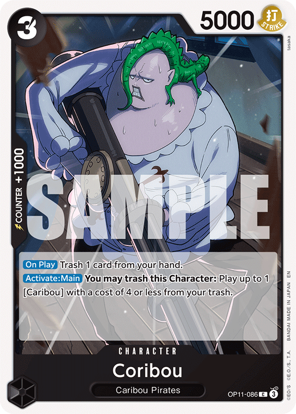 Coribou One Piece card
