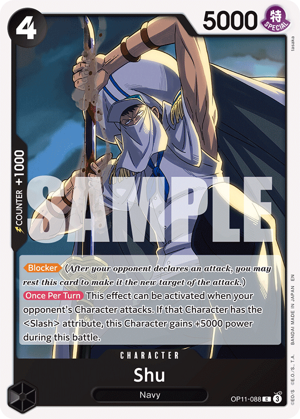 Shu One Piece card