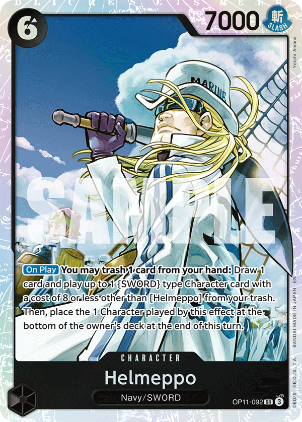 Helmeppo One Piece card