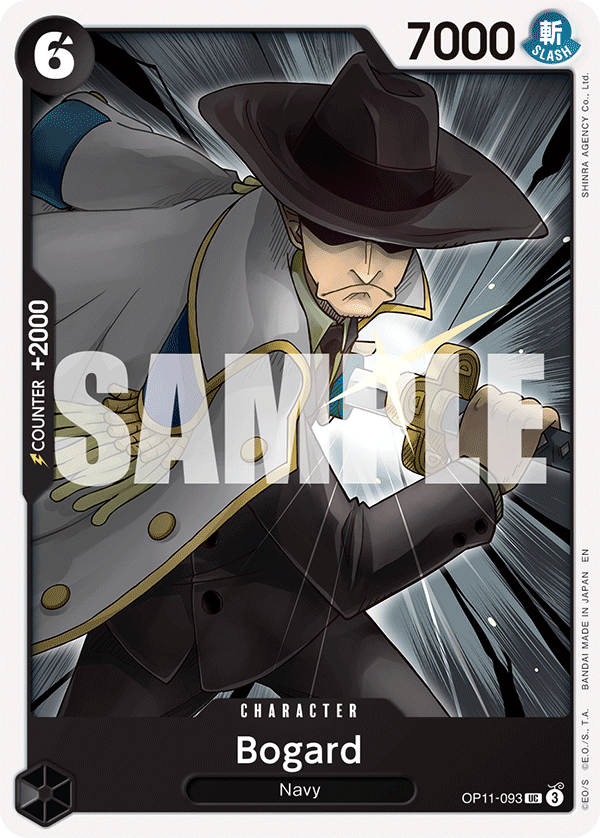 Bogard One Piece card