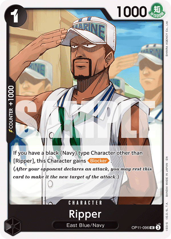Ripper One Piece card