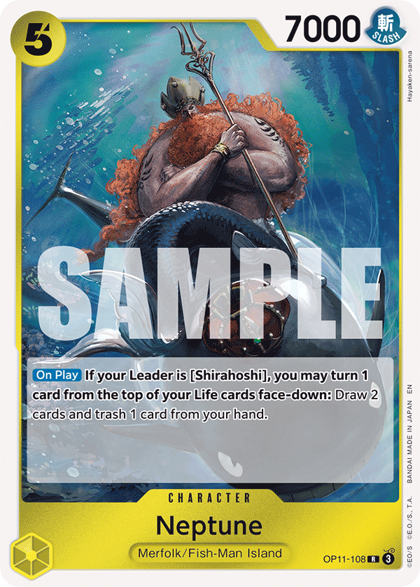 Neptune One Piece card